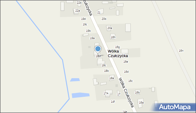 Wólka Czułczycka, Wólka Czułczycka, 18d, mapa Wólka Czułczycka