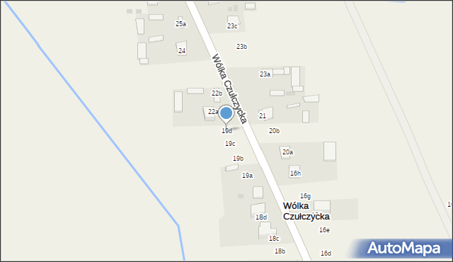 Wólka Czułczycka, Wólka Czułczycka, 19d, mapa Wólka Czułczycka