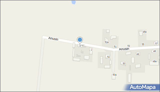 Wólka Dąbrowska, Wólka Dąbrowska, 2, mapa Wólka Dąbrowska