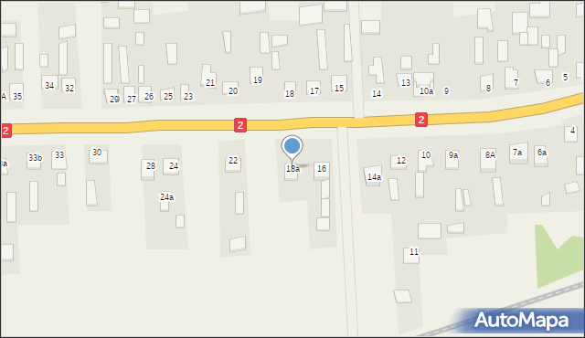 Wólka Dobryńska, Wólka Dobryńska, 18a, mapa Wólka Dobryńska