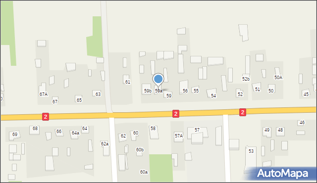 Wólka Dobryńska, Wólka Dobryńska, 59a, mapa Wólka Dobryńska