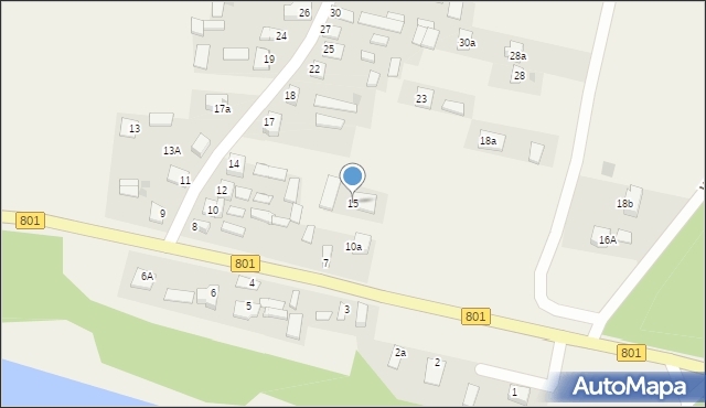 Wólka Gołębska, Wólka Gołębska, 15, mapa Wólka Gołębska