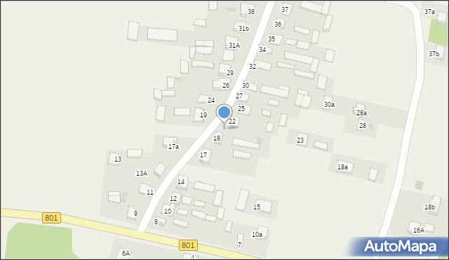 Wólka Gołębska, Wólka Gołębska, 20, mapa Wólka Gołębska