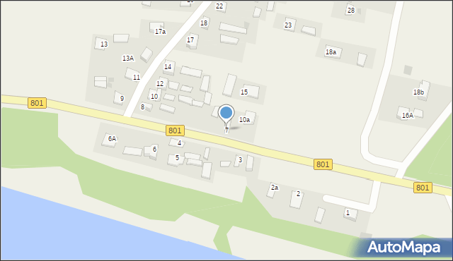 Wólka Gołębska, Wólka Gołębska, 7, mapa Wólka Gołębska