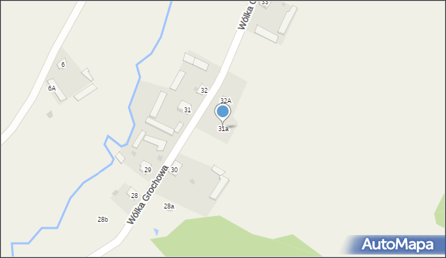 Wólka Grochowa, Wólka Grochowa, 31a, mapa Wólka Grochowa