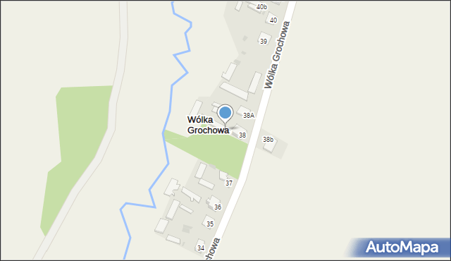 Wólka Grochowa, Wólka Grochowa, 38c, mapa Wólka Grochowa