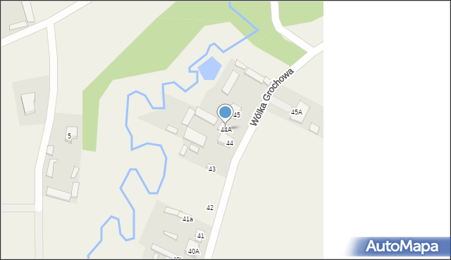 Wólka Grochowa, Wólka Grochowa, 44A, mapa Wólka Grochowa