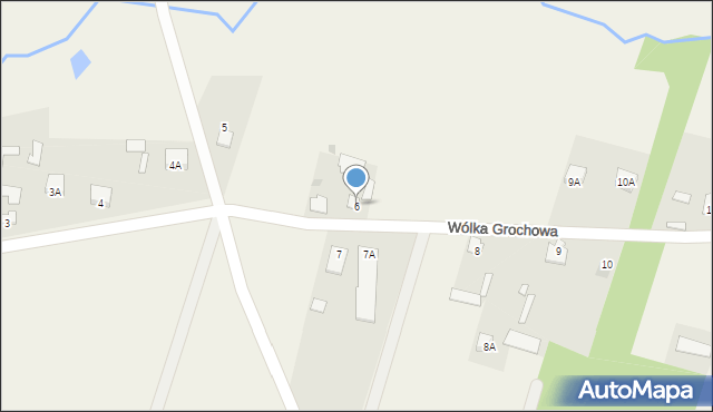 Wólka Grochowa, Wólka Grochowa, 6, mapa Wólka Grochowa