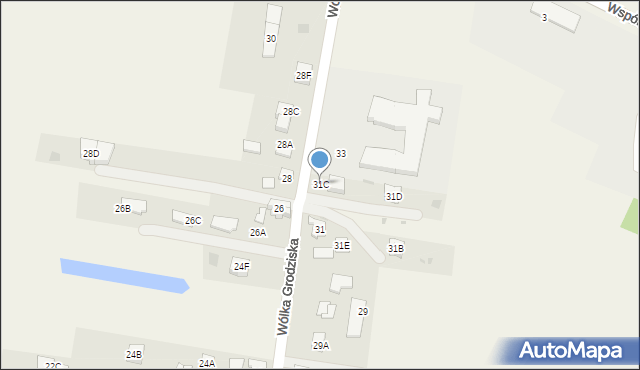 Wólka Grodziska, Wólka Grodziska, 31C, mapa Wólka Grodziska