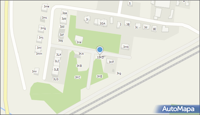 Wólka Grodziska, Wólka Grodziska, 33KD, mapa Wólka Grodziska