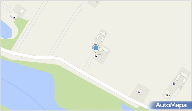 Wólka Gruszczyńska, Wólka Gruszczyńska, 42, mapa Wólka Gruszczyńska