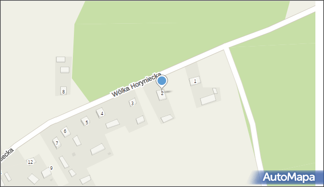 Wólka Horyniecka, Wólka Horyniecka, 2, mapa Wólka Horyniecka