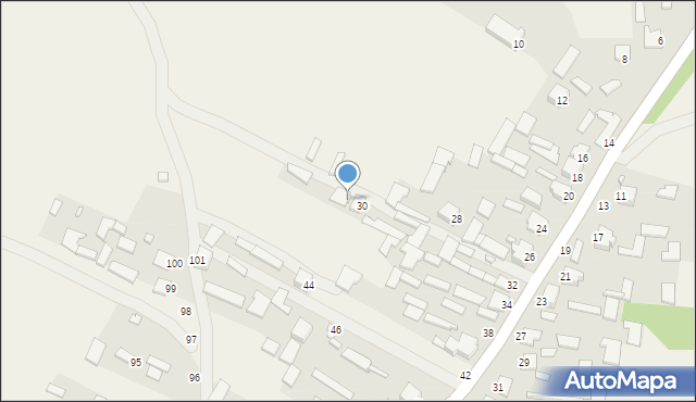 Wólka Husińska, Wólka Husińska, 30A, mapa Wólka Husińska