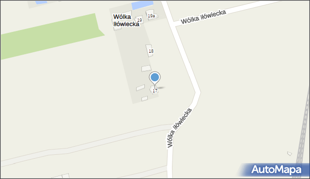 Wólka Iłówiecka, Wólka Iłówiecka, 17a, mapa Wólka Iłówiecka