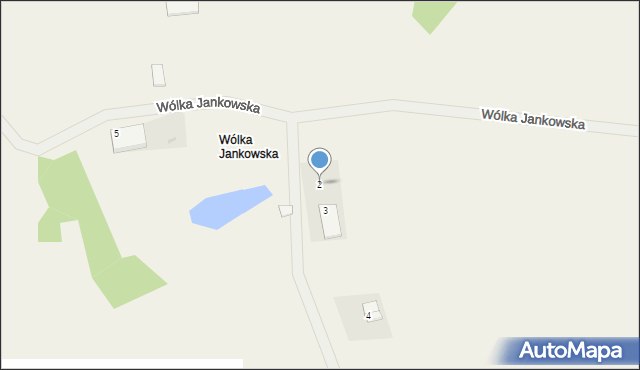 Wólka Jankowska, Wólka Jankowska, 2, mapa Wólka Jankowska