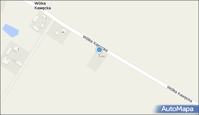 Wólka Kawęcka, Wólka Kawęcka, 1d, mapa Wólka Kawęcka