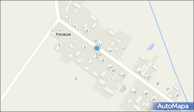 Wólka Kłucka, Wólka Kłucka, 13, mapa Wólka Kłucka