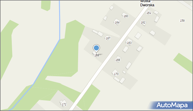 Wólka Kłucka, Wólka Kłucka, 169, mapa Wólka Kłucka