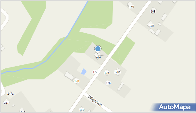 Wólka Kłucka, Wólka Kłucka, 172, mapa Wólka Kłucka