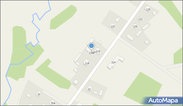 Wólka Kłucka, Wólka Kłucka, 219a, mapa Wólka Kłucka