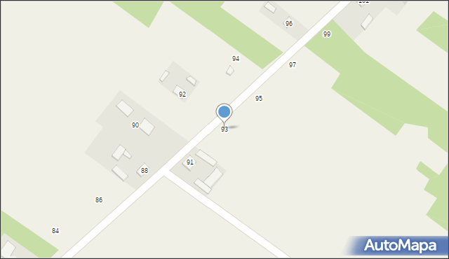 Wólka Kłucka, Wólka Kłucka, 93, mapa Wólka Kłucka