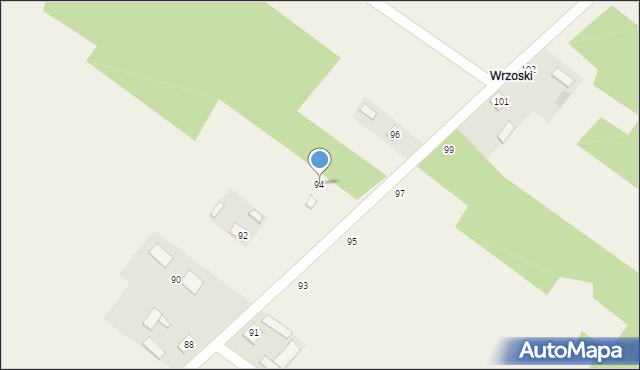 Wólka Kłucka, Wólka Kłucka, 94, mapa Wólka Kłucka