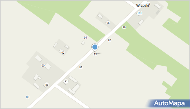 Wólka Kłucka, Wólka Kłucka, 95, mapa Wólka Kłucka
