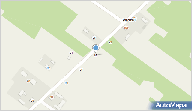Wólka Kłucka, Wólka Kłucka, 97, mapa Wólka Kłucka