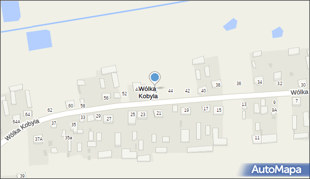 Wólka Kobyla, Wólka Kobyla, 46, mapa Wólka Kobyla