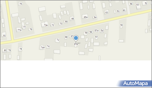 Wólka Kraśniczyńska, Wólka Kraśniczyńska, 67a, mapa Wólka Kraśniczyńska