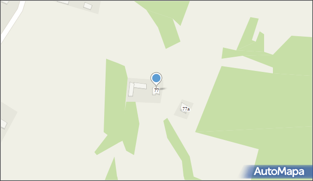 Wólka Łabuńska, Wólka Łabuńska, 77, mapa Wólka Łabuńska