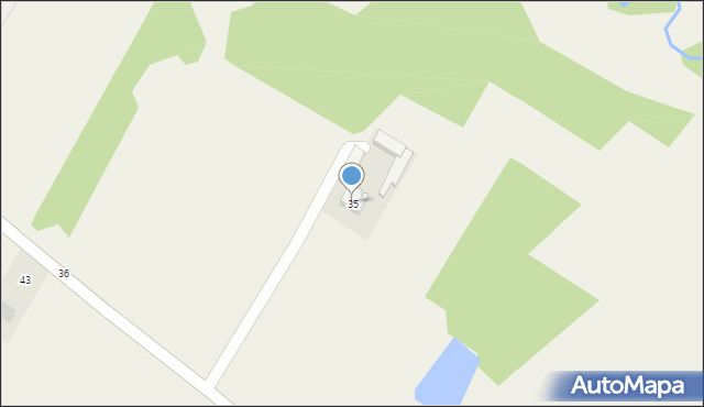 Wólka Lesiewska, Wólka Lesiewska, 35, mapa Wólka Lesiewska