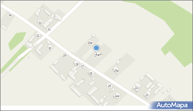 Wólka Lesiowska, Wólka Lesiowska, 27A, mapa Wólka Lesiowska