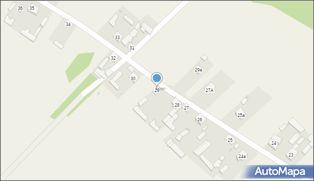 Wólka Lesiowska, Wólka Lesiowska, 29, mapa Wólka Lesiowska