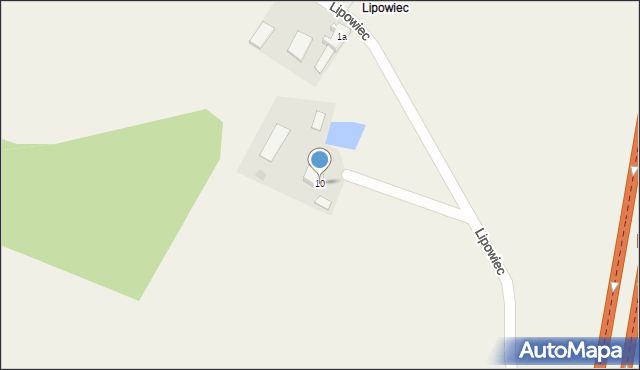 Wólka Lichtajńska, Wólka Lichtajńska, 10, mapa Wólka Lichtajńska
