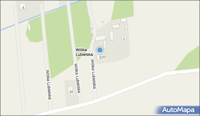 Wólka Lubielska, Wólka Lubielska, 3, mapa Wólka Lubielska