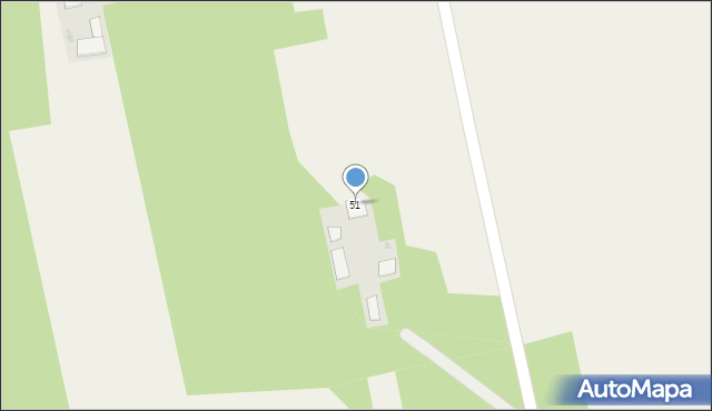 Wólka Łysowska, Wólka Łysowska, 51, mapa Wólka Łysowska