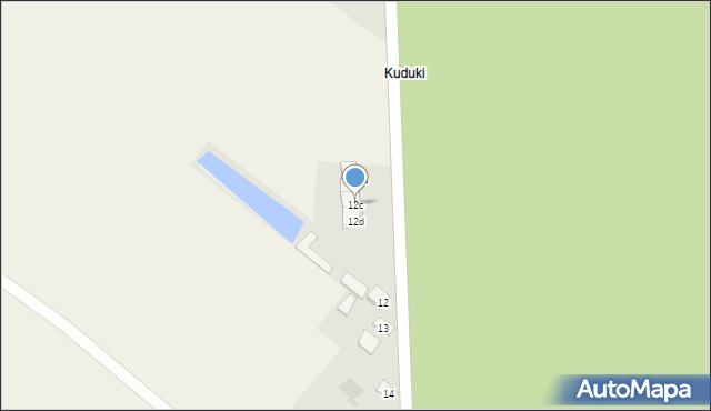 Wólka Niedźwiedzka, Wólka Niedźwiedzka, 12c, mapa Wólka Niedźwiedzka