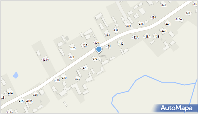 Wólka Niedźwiedzka, Wólka Niedźwiedzka, 426, mapa Wólka Niedźwiedzka