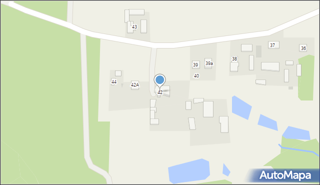 Wólka Niska, Wólka Niska, 42, mapa Wólka Niska