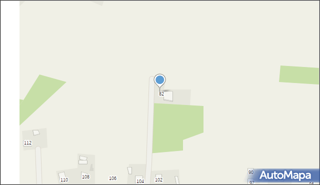 Wólka Okopska, Wólka Okopska, 83a, mapa Wólka Okopska