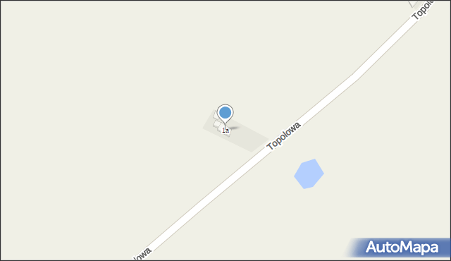 Wólka Orchowska, Wólka Orchowska, 1a, mapa Wólka Orchowska