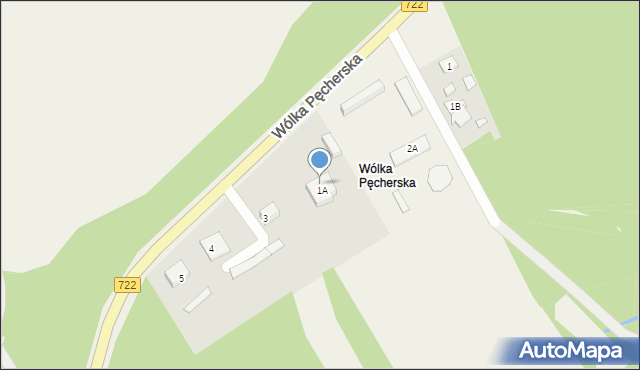 Wólka Pęcherska, Wólka Pęcherska, 2, mapa Wólka Pęcherska