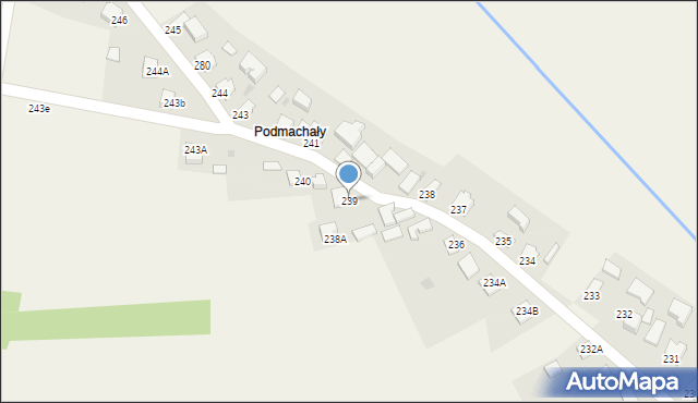 Wólka Pełkińska, Wólka Pełkińska, 239, mapa Wólka Pełkińska