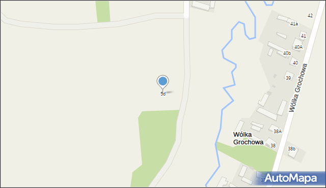 Wólka Piaseczna, Wólka Piaseczna, 5d, mapa Wólka Piaseczna