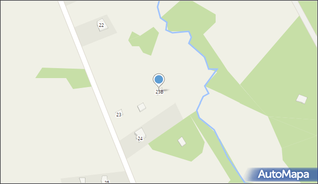 Wólka Piecząca, Wólka Piecząca, 23B, mapa Wólka Piecząca
