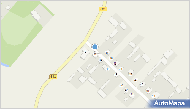 Wólka Pietkowska, Wólka Pietkowska, 32, mapa Wólka Pietkowska