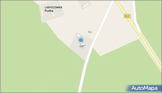 Wólka Plebańska, Wólka Plebańska, 81B, mapa Wólka Plebańska