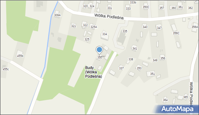 Wólka Podleśna, Wólka Podleśna, 330, mapa Wólka Podleśna