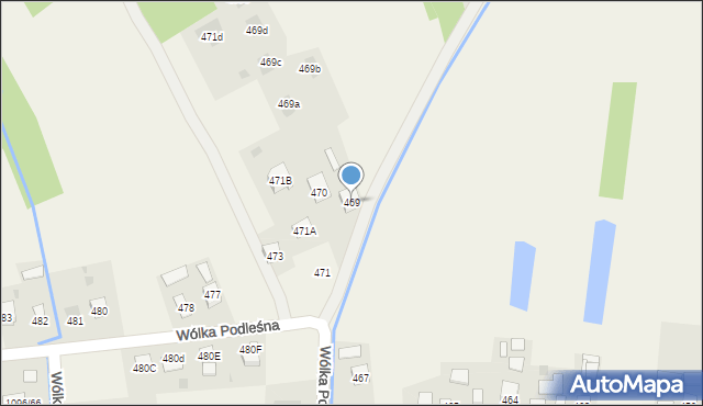 Wólka Podleśna, Wólka Podleśna, 469, mapa Wólka Podleśna